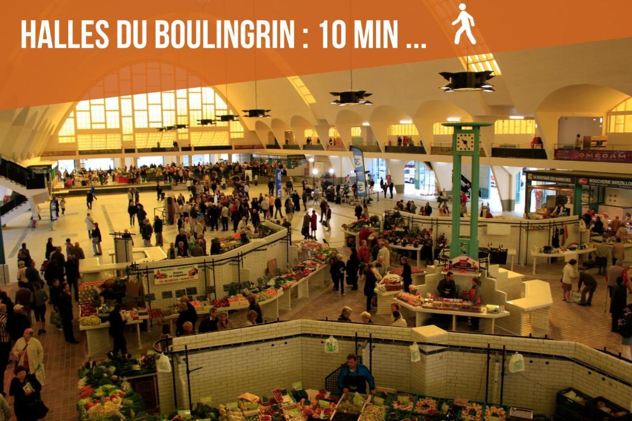 Explorereims - Malibu Beachhouse Proche Gare Et Centre المظهر الخارجي الصورة